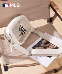 MLB New York Yankees Clear Crossbody Bag
