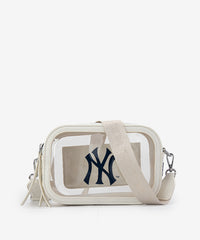 MLB New York Yankees Clear Crossbody Bag