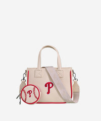MLB Philadelphia Phillies Team Tote with Baseball Coin Pouch
