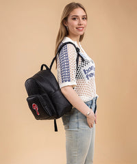MLB Philadelphia Phillies Leather Baseball Backpack