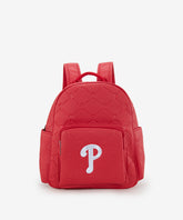 MLB Philadelphia Phillies Leather Baseball Backpack