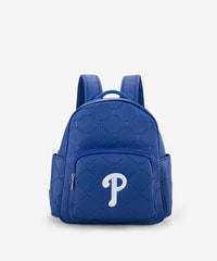 MLB Philadelphia Phillies Leather Baseball Backpack