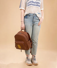 MLB San Diego Padres Leather Baseball Backpack