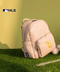 MLB San Diego Padres Leather Baseball Backpack