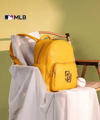 MLB San Diego Padres Leather Baseball Backpack