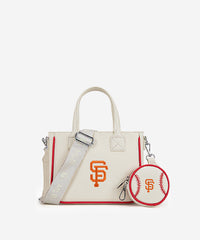 MLB San Francisco Giants Team Tote with Baseball Coin Pouch