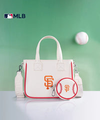MLB San Francisco Giants Team Tote with Baseball Coin Pouch