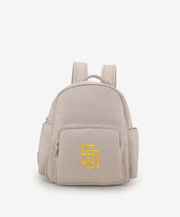 MLB San Diego Padres Leather Baseball Backpack