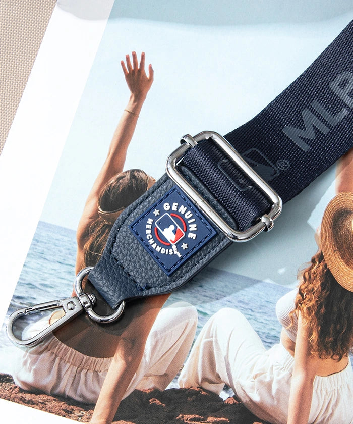 MLB_Atlanta_Braves_Clear_Mini_Sling_Stadium_Bag_Blue