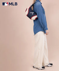 MLB Atlanta Braves Team Hobo Bag Blue