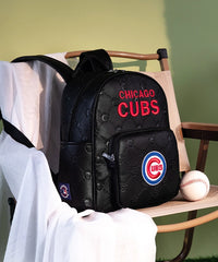 MLB_Chicago_Cubs_Sports_Backpack_Black