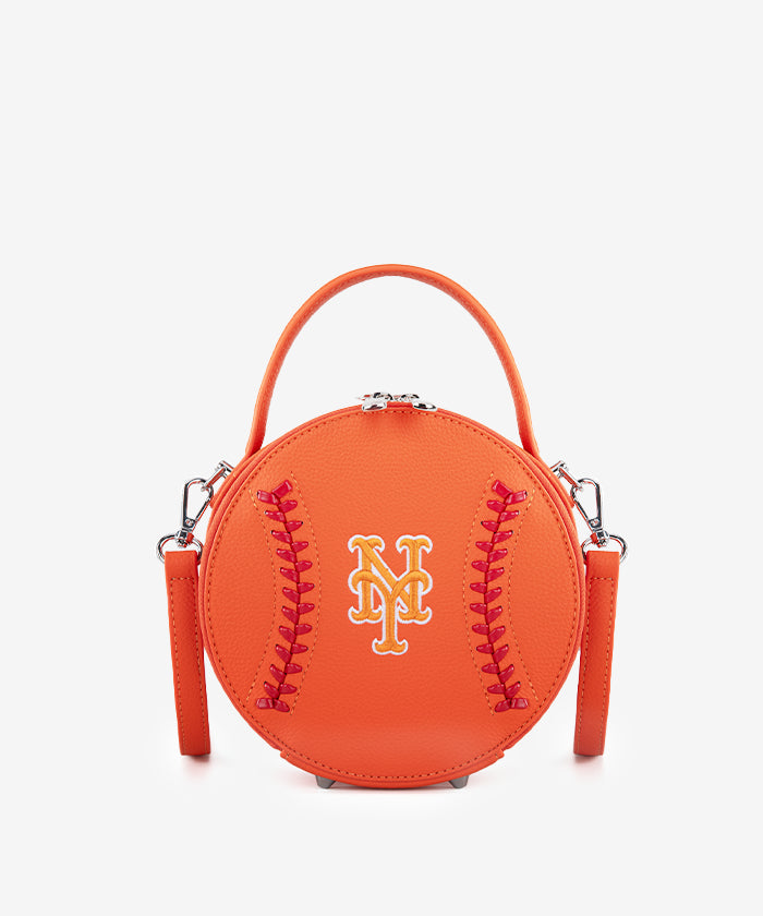 MLB New York Mets Mini Canteen Crossbody Bag Orange