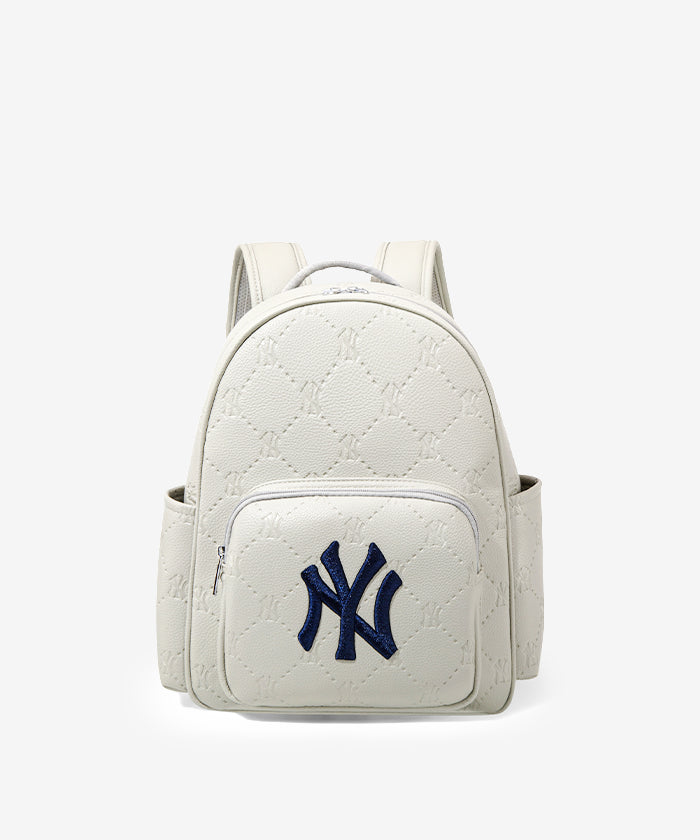 MLB_New_York_Yankees_Backpack_Grey