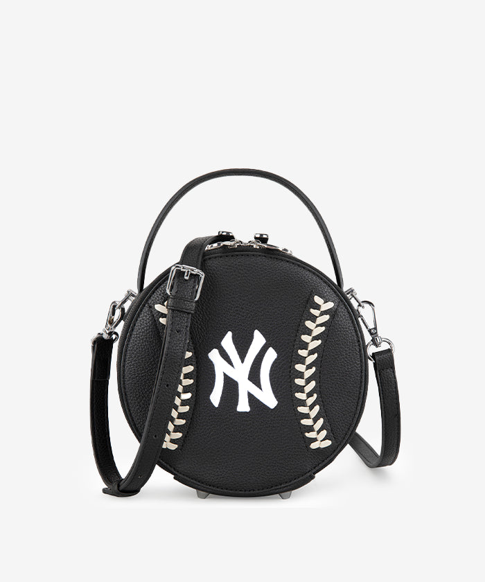 MLB New York Yankees Mini Canteen Crossbody Bag Black