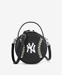 MLB New York Yankees Mini Canteen Crossbody Bag Black