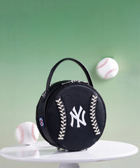 MLB New York Yankees Mini Canteen Crossbody Bag Black