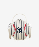 MLB New York Yankees Mini Canteen Crossbody Bag Stripe