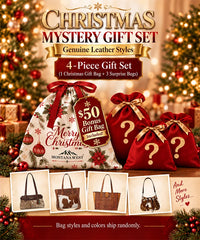 Christmas Genuine Leather Mystery Gift Set – Premium Holiday Edit (Preorder)
