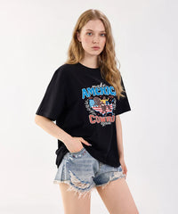 Montana West 250th Anniversary Flag Cowboy & Cowgirl Unisex T-Shirt – Patriotic American Flag Tee
