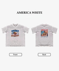 Montana West 250th Anniversary Flag Cowboy & Cowgirl Unisex T-Shirt – Patriotic American Flag Tee