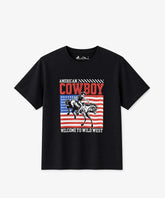 Montana West 250th Anniversary Flag Cowboy & Cowgirl Unisex T-Shirt – Patriotic American Flag Tee