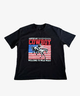 Montana West 250th Anniversary Flag Cowboy & Cowgirl Unisex T-Shirt – Patriotic American Flag Tee