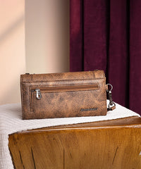 Montana West Whipstitch Studs Wallet