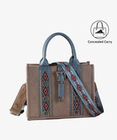 Montana West Buckle Aztec Concealed Carry Tote