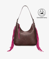 Montana West Fringe Hobo Bag