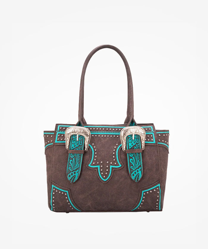 Montana West Buckle Concealed Carry Tote - Montana West World