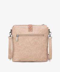 Montana West Buckle Studs Crossbody Bag - Montana West World
