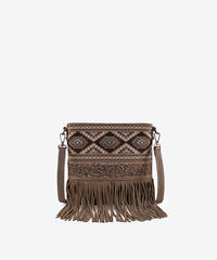 Montana West Tooled Fringe Concealed Carry Crossbody