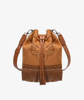 VIP DEAL | Montana West Boot Stitch Fringe Drawstring Crossbody Bag