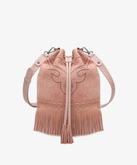 VIP DEAL | Montana West Boot Stitch Fringe Drawstring Crossbody Bag