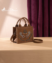 Montana West embroidered crossbody bag