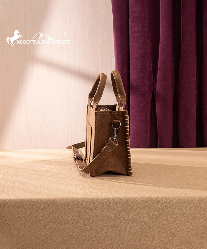 Montana West embroidered crossbody bag