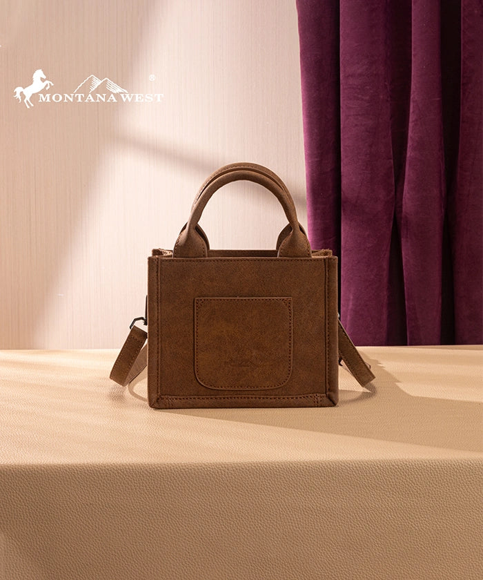 Montana West embroidered crossbody bag