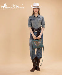 Montana West Western Embroidered Handbag