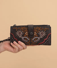 Montana West embroidered wallet