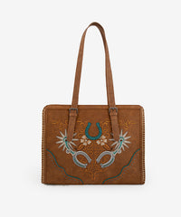 Montana West Embroidered Tote Bag