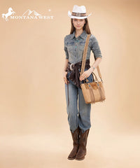 Montana West Western Fringe Bag