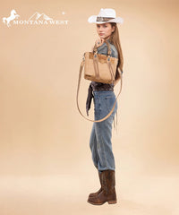 Montana West Western Fringe Bag
