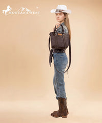 Montana West Western Fringe Bag