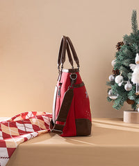 Montana West Christmas Tote Bag – Santa’s Sleigh Edition (Gift Wrapped)
