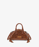 Montana West Hand-Tooled Satchel