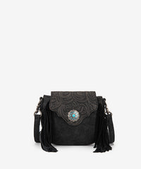 Montana West Flap Fringe Crossbody Purse