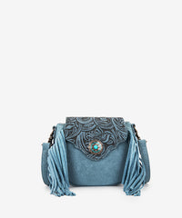 Montana West Flap Fringe Crossbody Purse