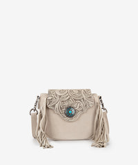 Montana West Flap Fringe Crossbody Purse