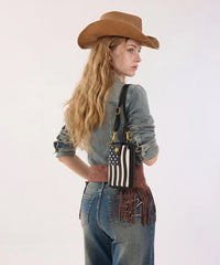 Montana West American Pride Phone Crossbody Bag
