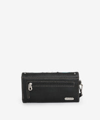 Montana West Embroidered Sugar Skull Wallet